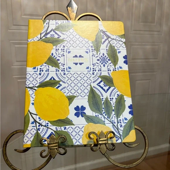 Lemon Patterned Notebook - Picture 1 of 6